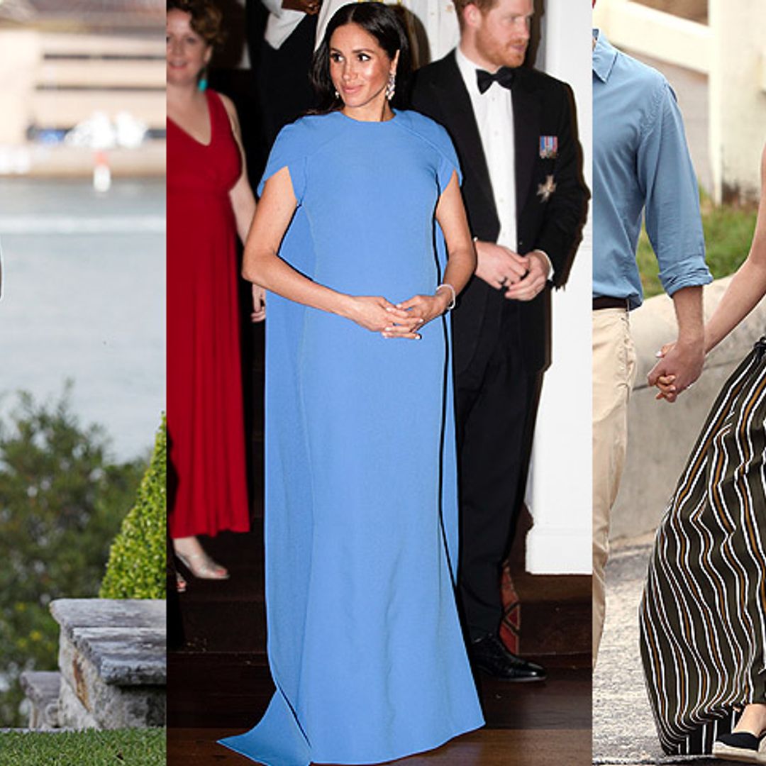 Los 12 mejores looks de Meghan Markle en Oceanía: ¿Cuál es tu favorito?