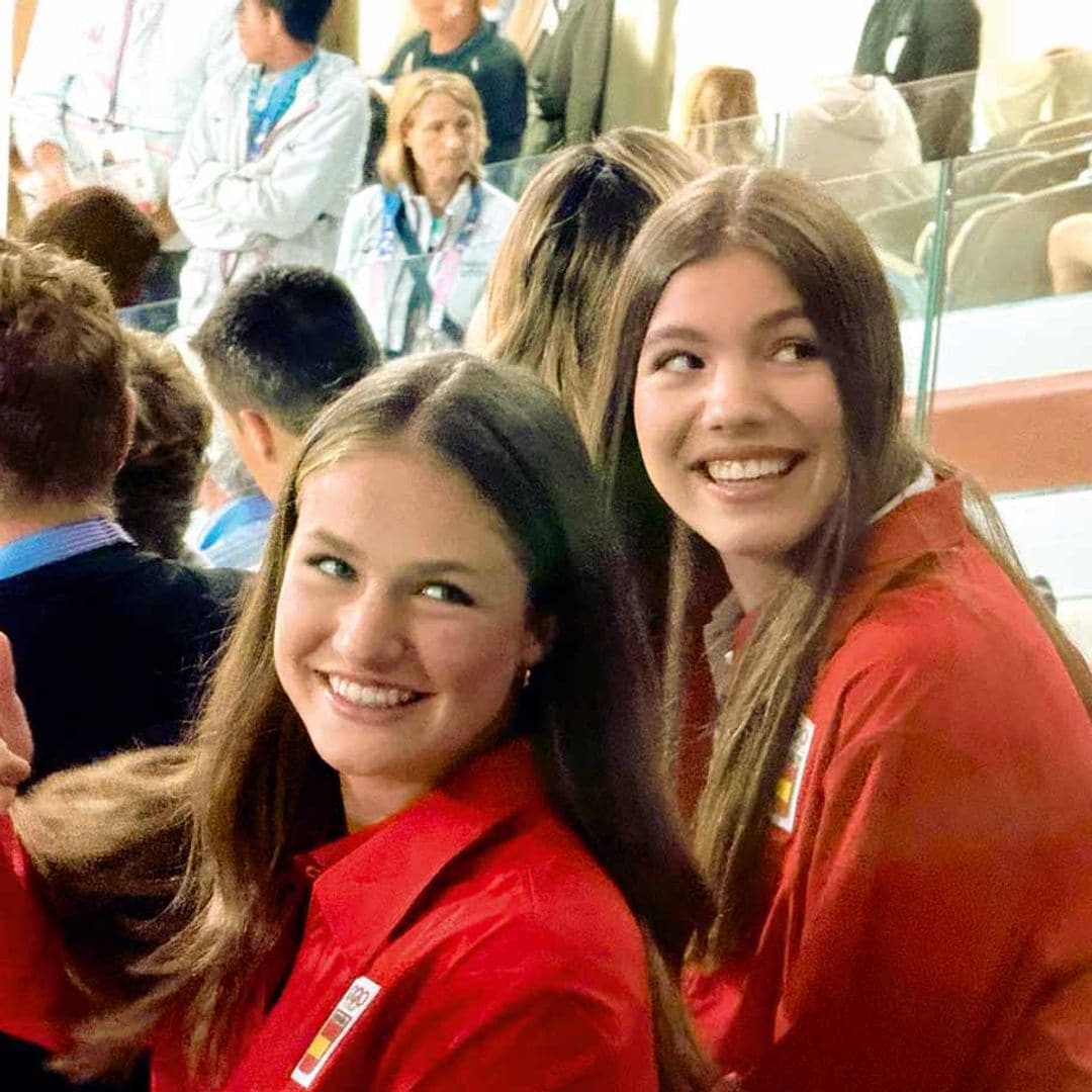 ¡HOLA! + 4175 Leonor y Sofia en Paris Juegos Olimpicos