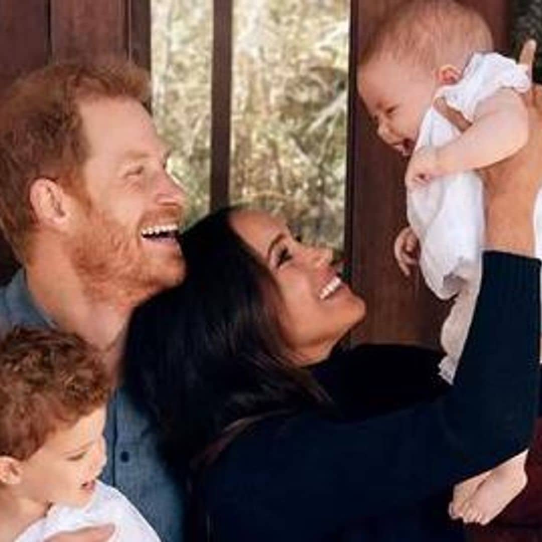 Archie y Lilibet, los hijos de Meghan y Harry, ya son príncipes oficialmente
