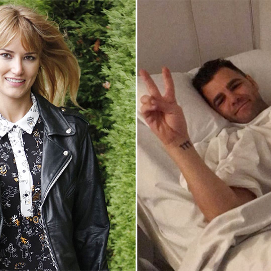 Alba Carrillo visita a Fonsi Nieto en el hospital