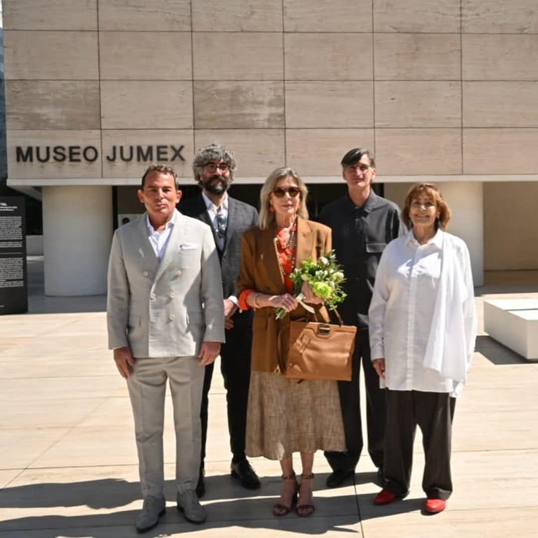 Carolina de Mónaco en el Museo Jumex
