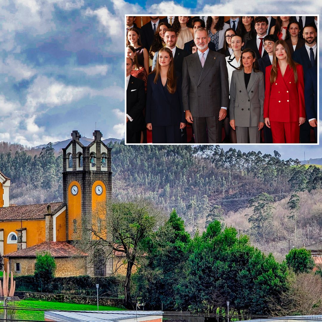 Así es Valdesoto, el Pueblo Ejemplar de Asturias que hoy visitan la princesa Leonor y la infanta Sofía junto a los Reyes