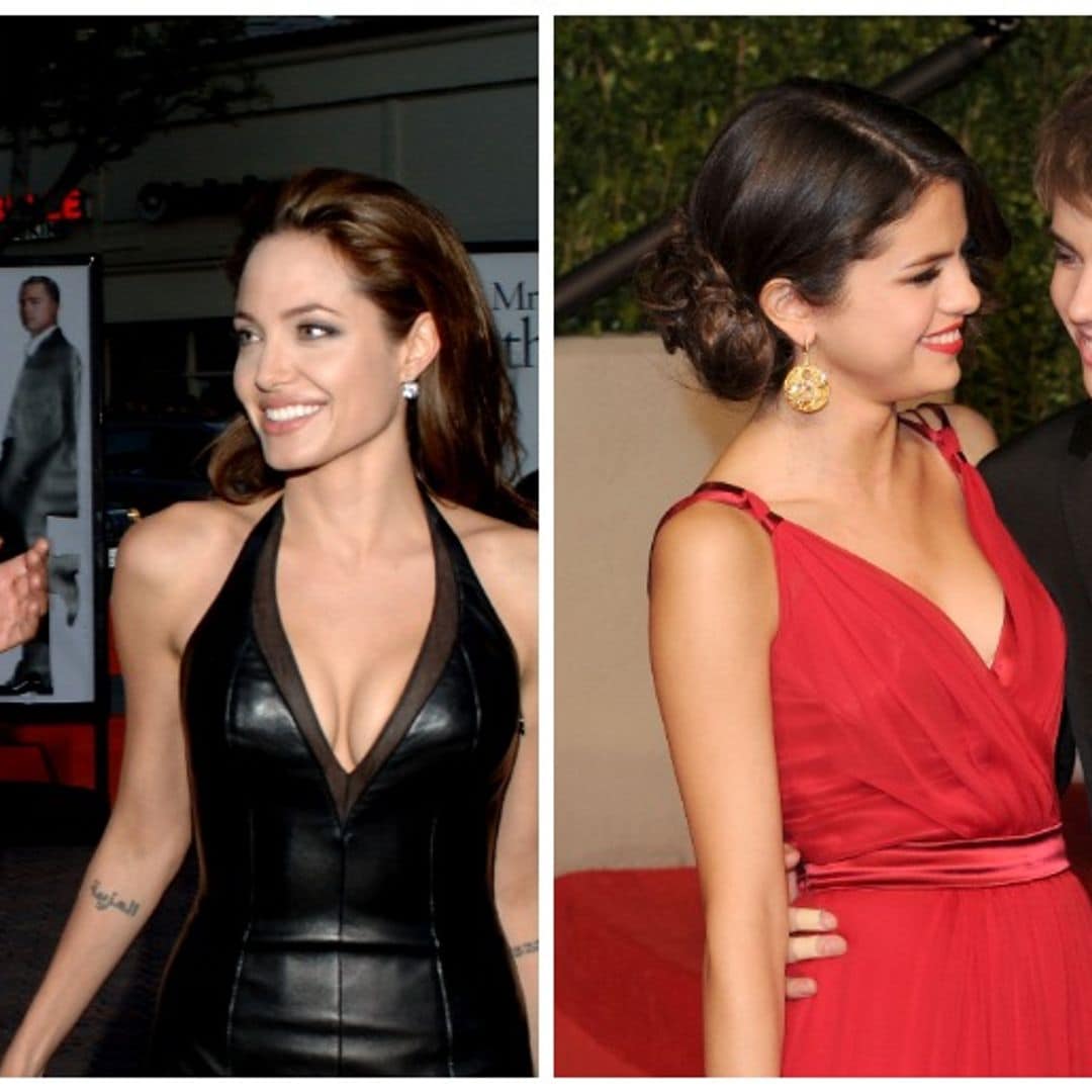 ¡Juntos por primera vez! Así lucían Brad Pitt y Angelina Jolie y otras famosas parejas