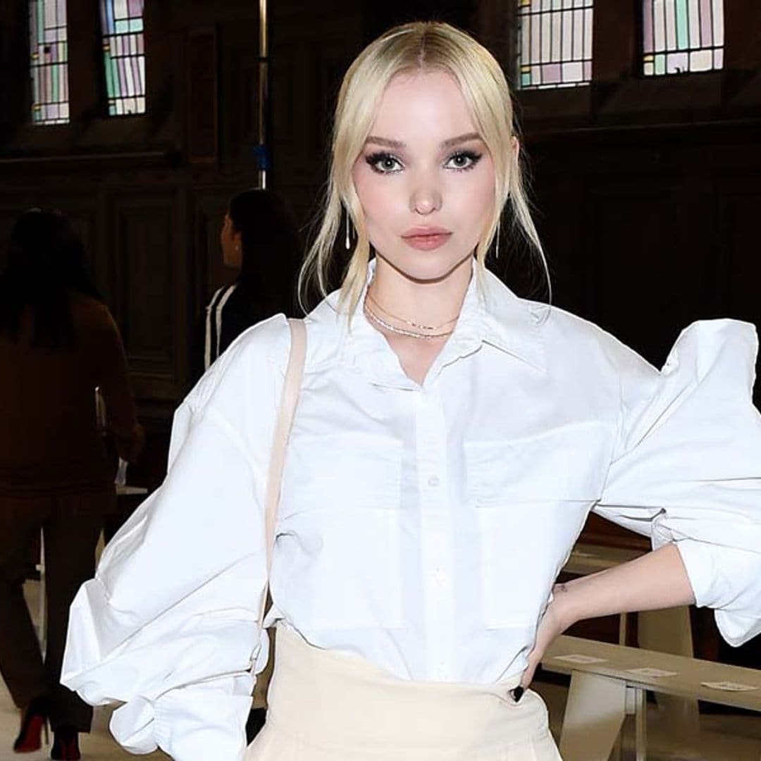 El estilo de Dove Cameron, vestidos románticos VS diseños de alto impacto