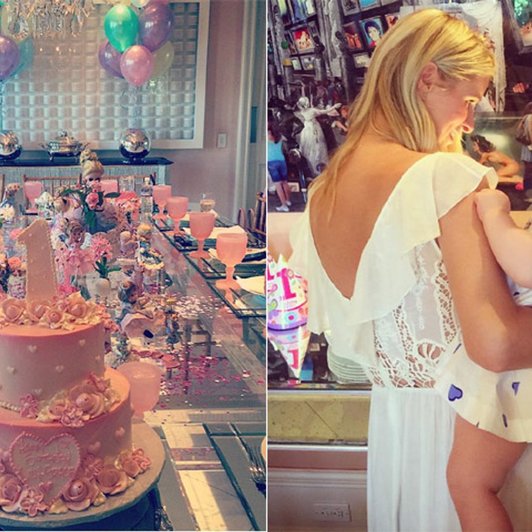 ¡Todo al rosa! La hija de Nicky Hilton celebra su primer añito a lo ‘princesa Hilton’