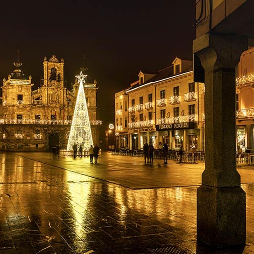Astorga, el pueblo que más brilla esta Navidad