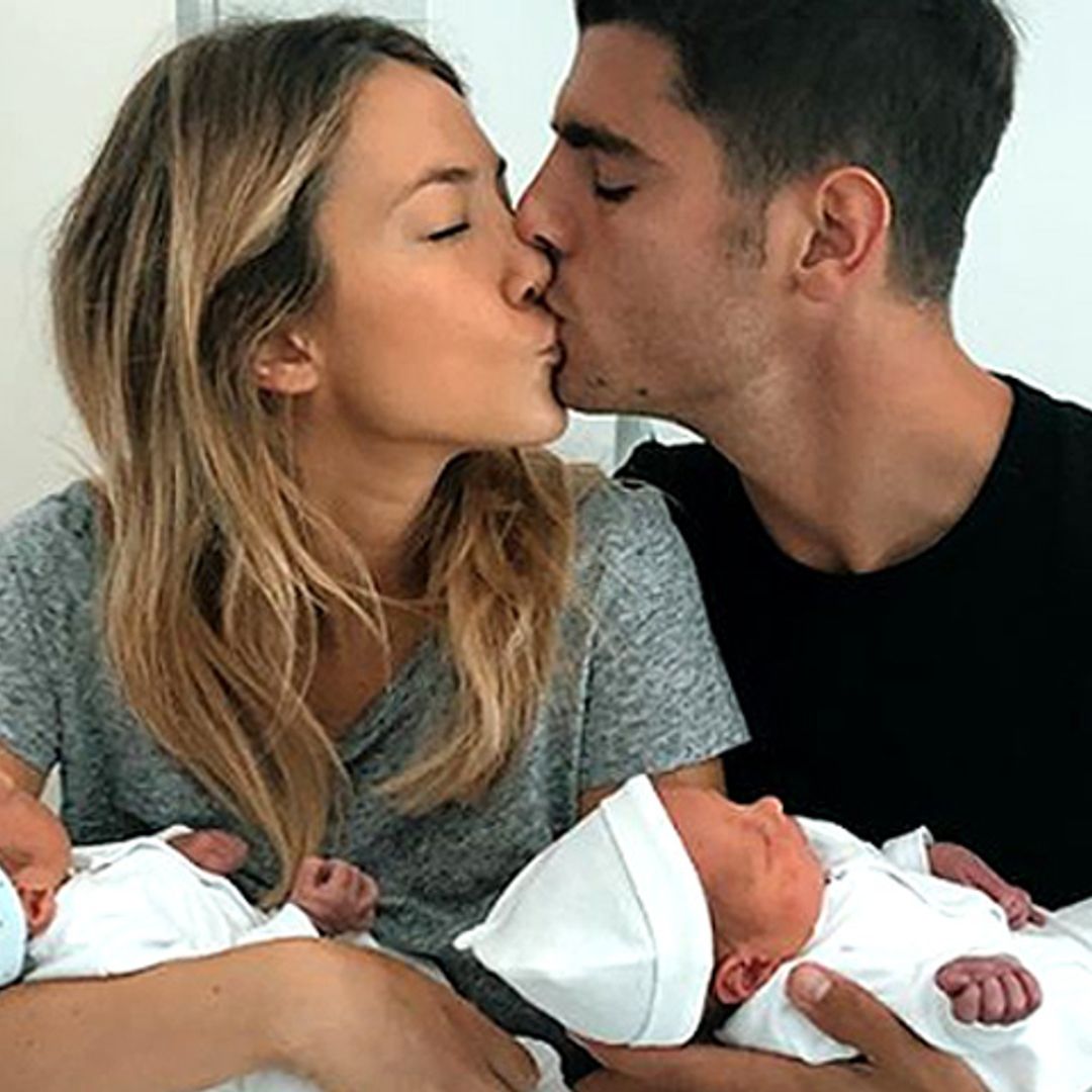 Alice Campello, Álvaro Morata y sus pequeños, el mejor beso del verano según los lectores de HOLA.com