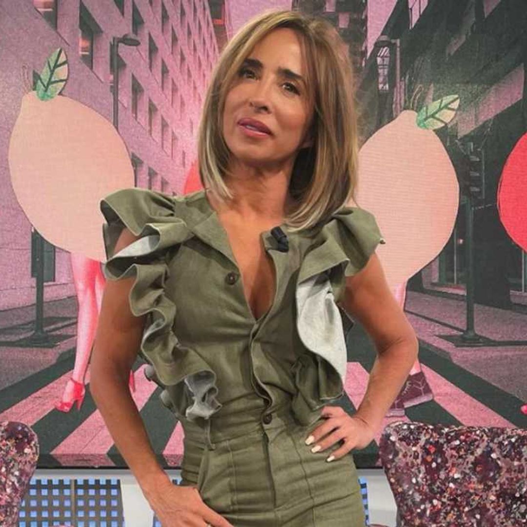 Las lágrimas de María Patiño al recordar a su padre fallecido