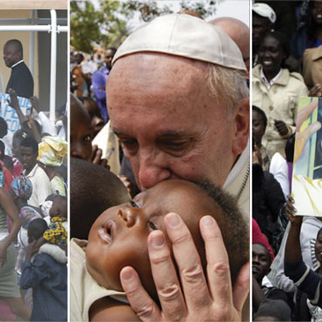 Las mejores imágenes de la visita apostólica del Papa Francisco a África