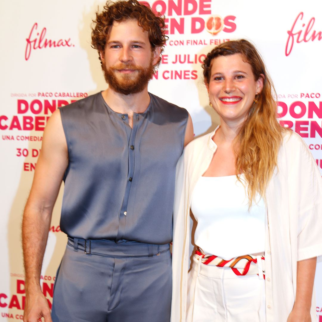 Los dos hermanos posaron juntos durante un estreno en Madrid