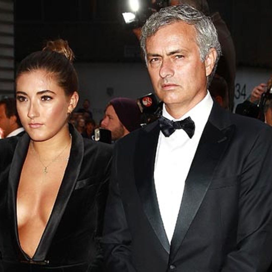 El 'look' de la hija de José Mourinho consigue eclipsar a uno de los mejores entrenadores del mundo