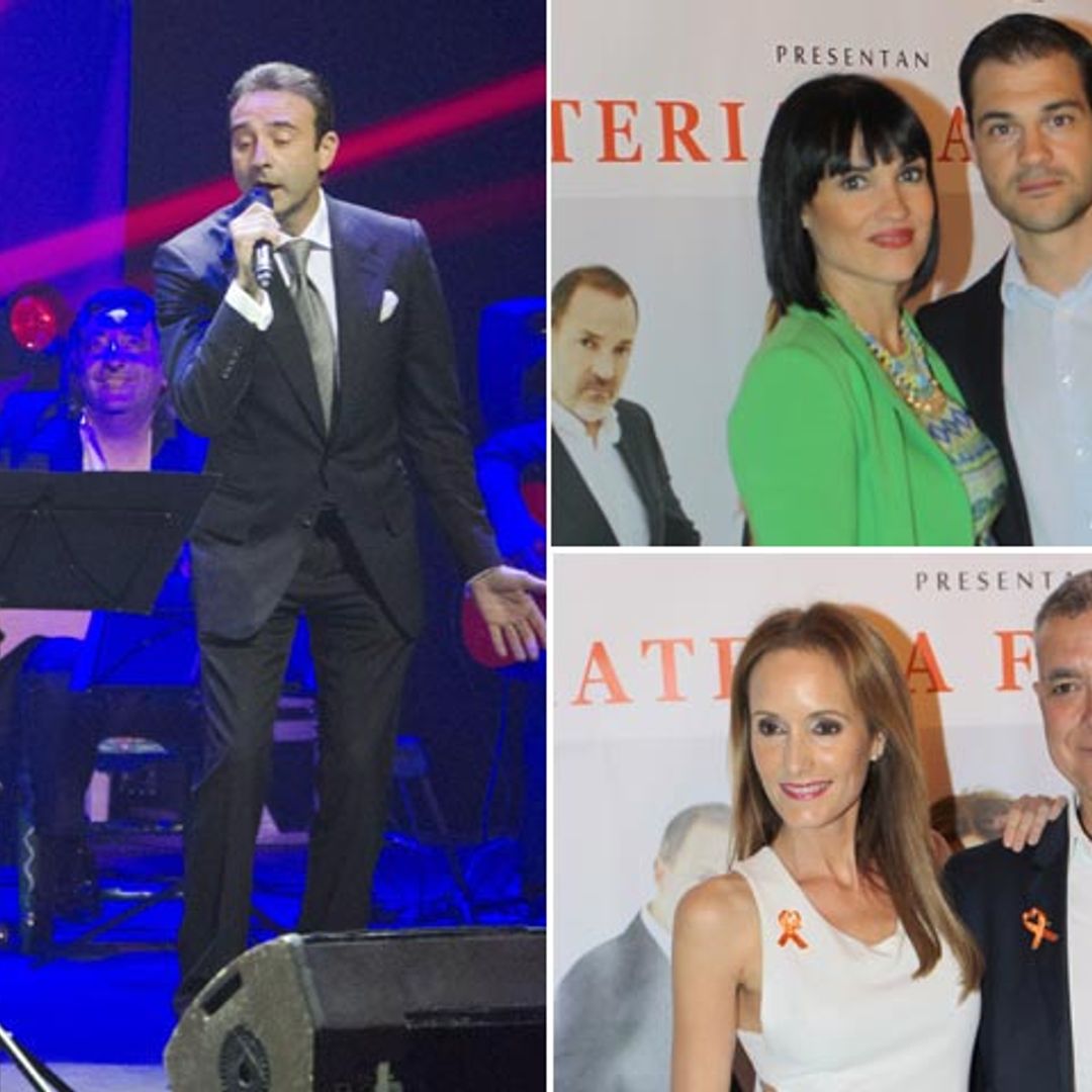 Enrique Ponce cautiva cantando en el concierto de ‘Materia Prima’
