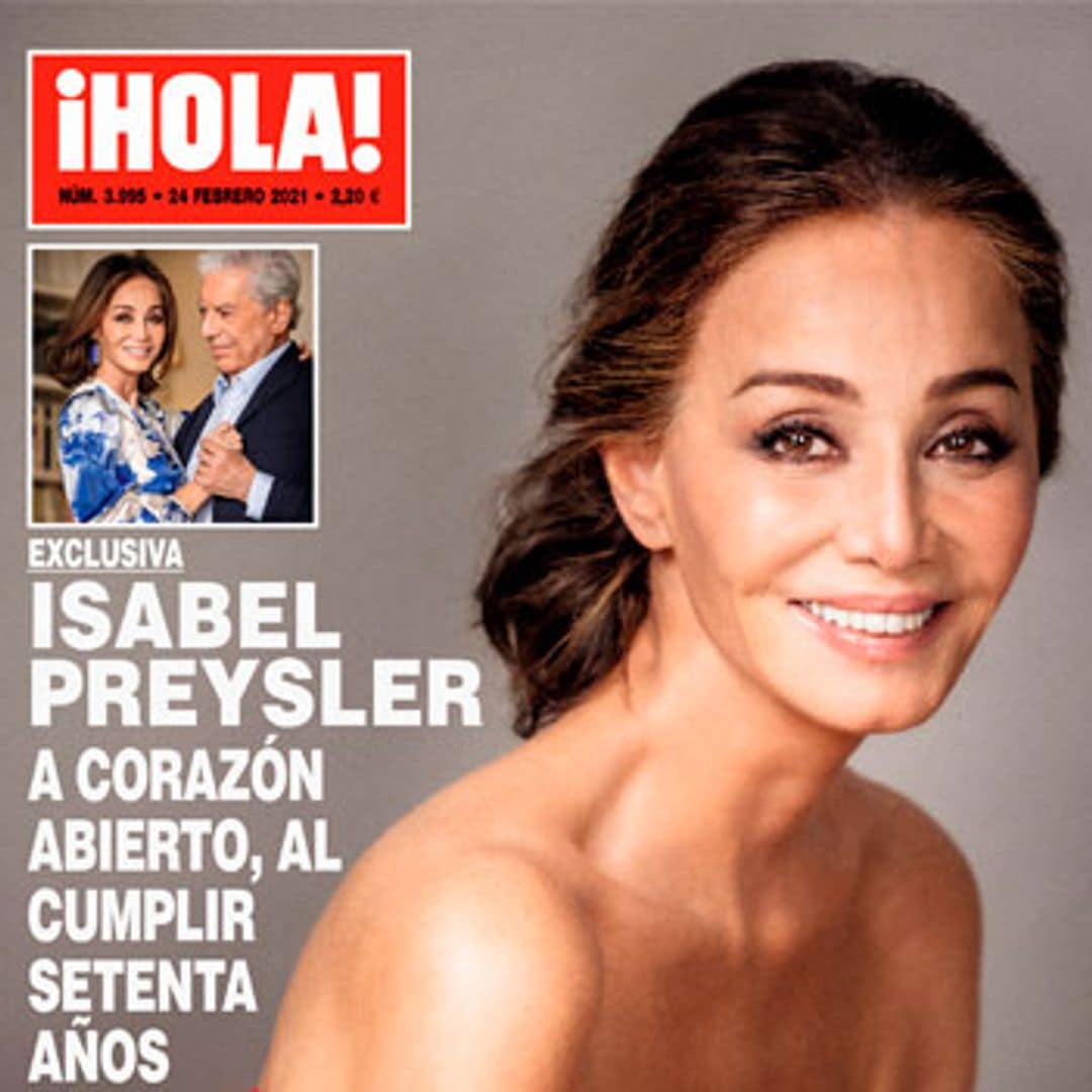 Las memorias de Isabel Presyler se inspiraron en una portada de ¡HOLA!