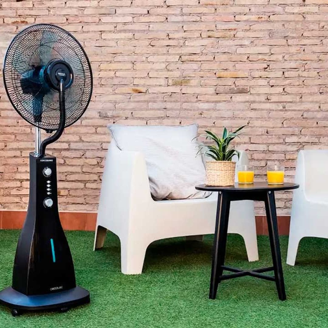 Ventilador con nebulizador: la mejor opción para combatir el calor este verano