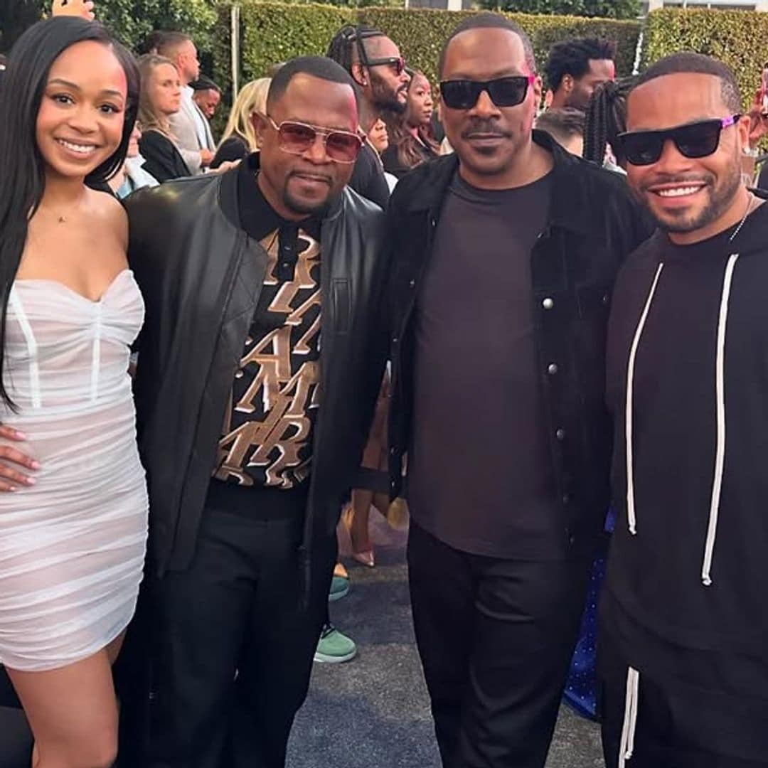 Eddie Murphy y Martin Lawrence se convierten en consuegros tras la boda de sus hijos en una ceremonia íntima