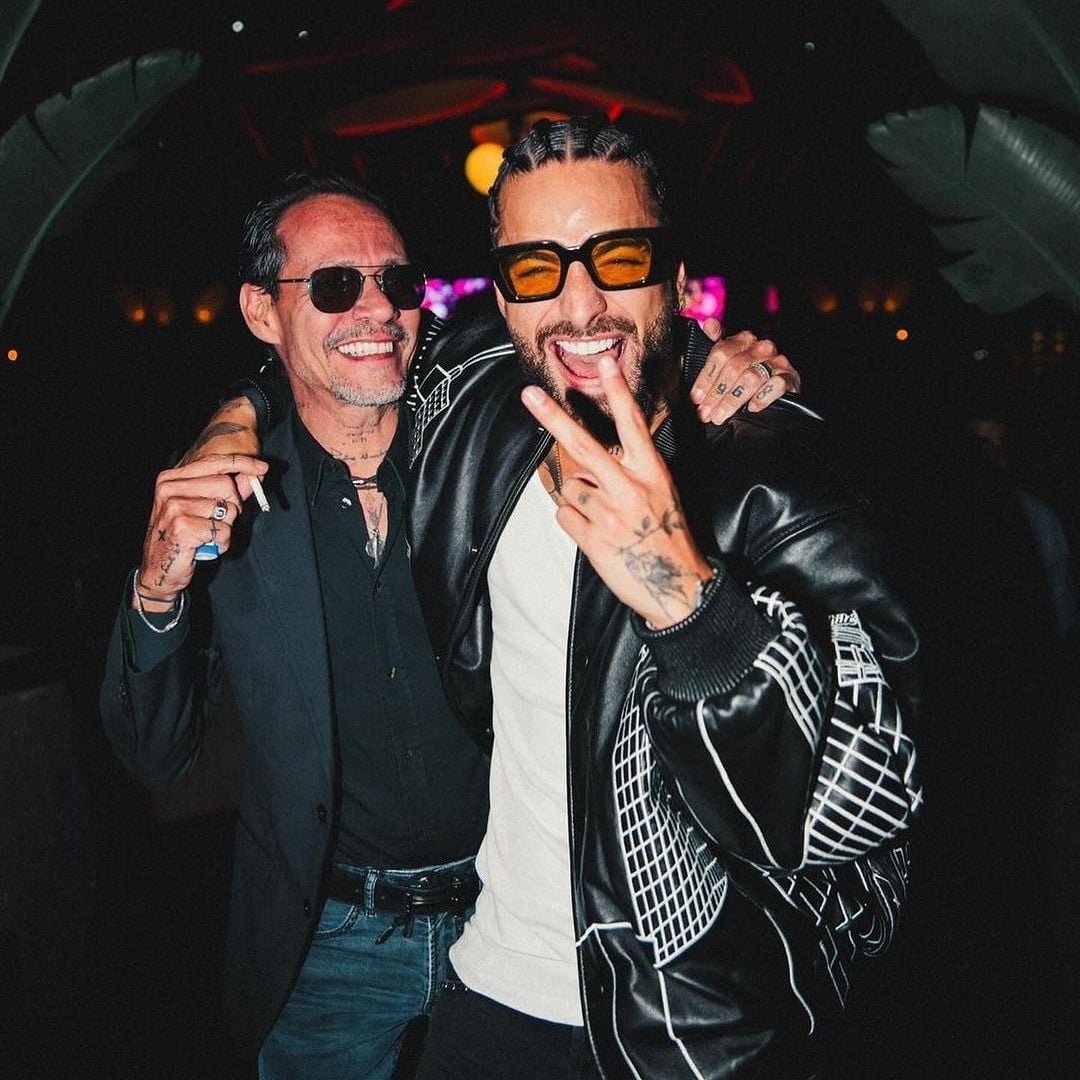 ¡Marc Anthony tiene en Maluma, Fonseca y Piso 21 a sus mejores asesores de estilo!
