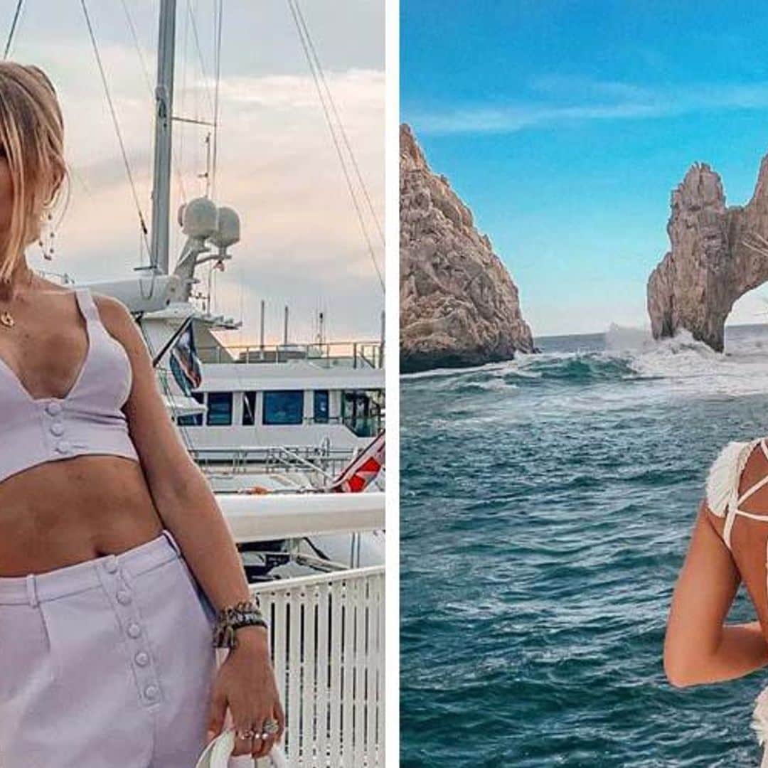 ¡Siempre a la moda! Irina Baeva no pierde el estilo en sus increíbles viajes