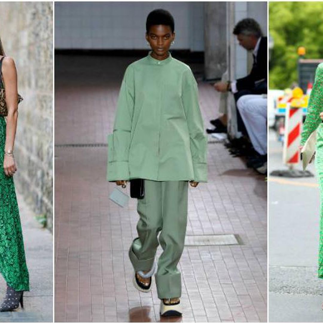 Verde, el color que domina las pasarelas este año