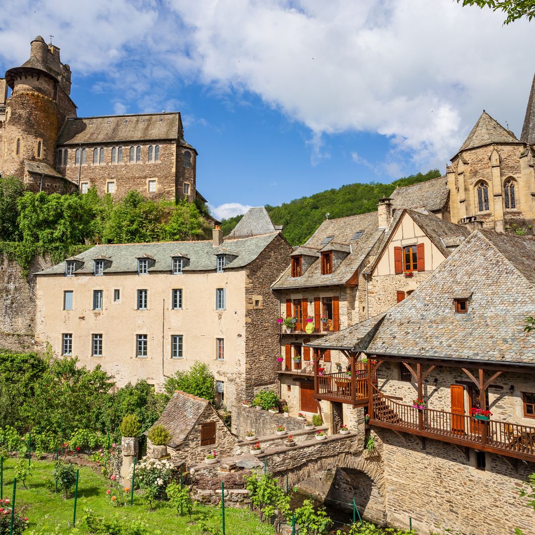 Villa medieval de Estaing, en Francia