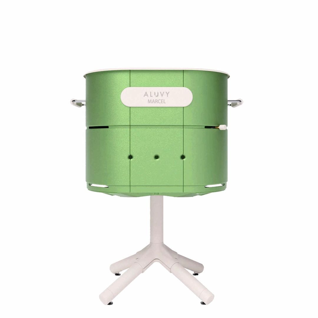 Barbacoa de carbón Marcel,
de Aluvy Design (1.603,25 €).