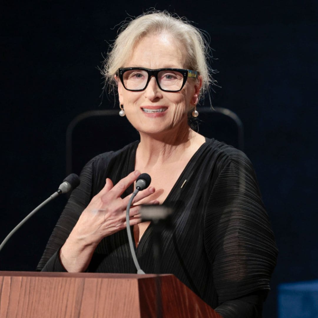 El discurso de Meryl Streep con una referencia a Penélope Cruz que ha hecho sonreír a la princesa Leonor