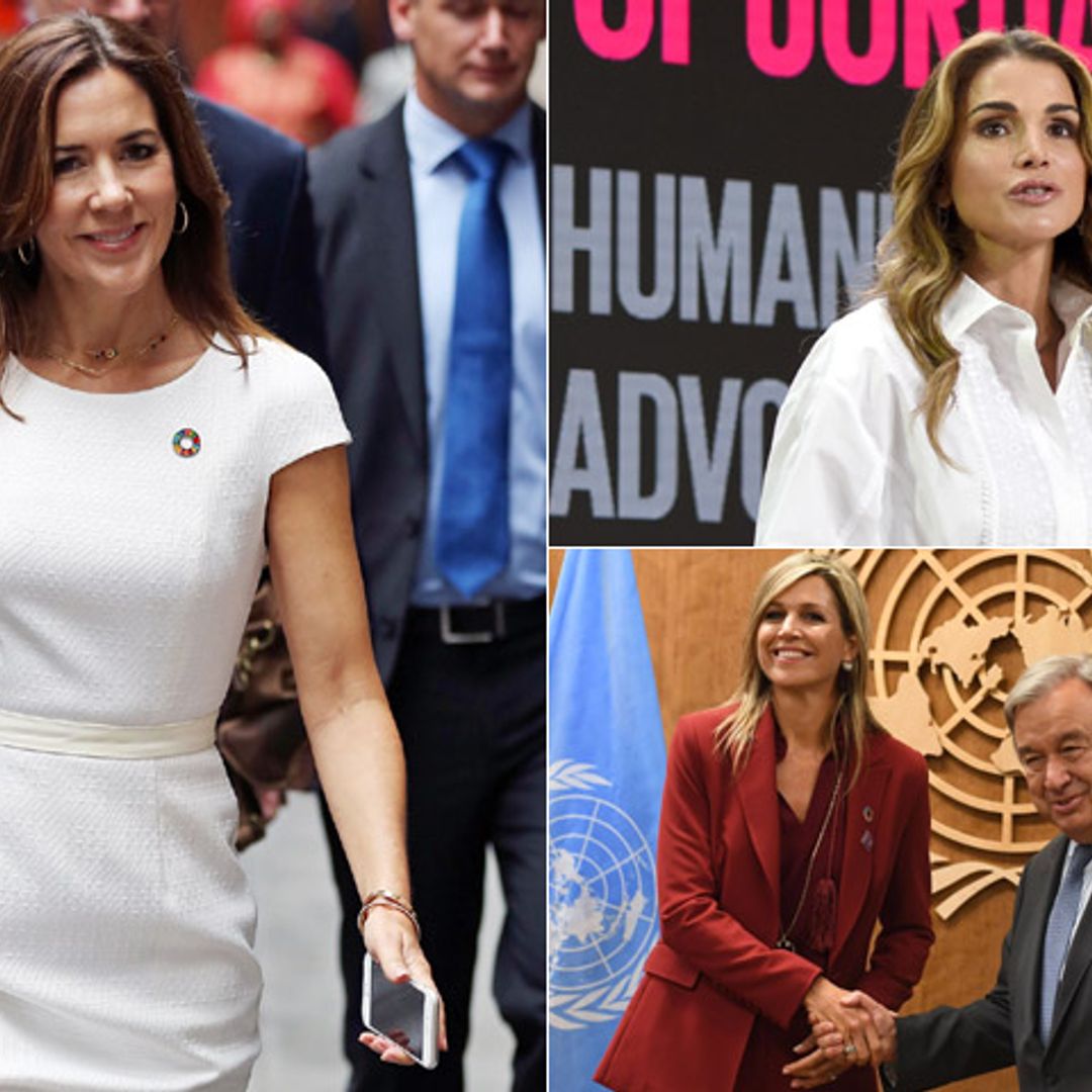 Máxima, Mary, Rania… ¡La Realeza toma Nueva York!