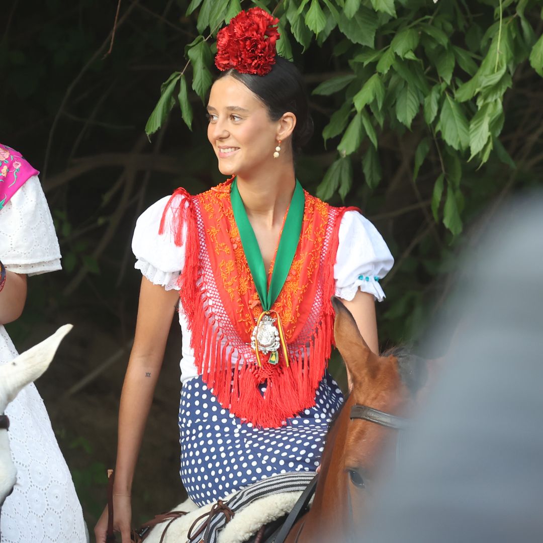 Victoria Federica durante la romería de El Rocío