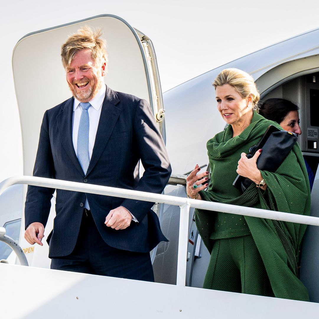 Máxima y Guillermo de Holanda arrancan su polémico viaje por Estados Unidos: así ha sido su llegada a Filadelfia con un inesperado piloto
