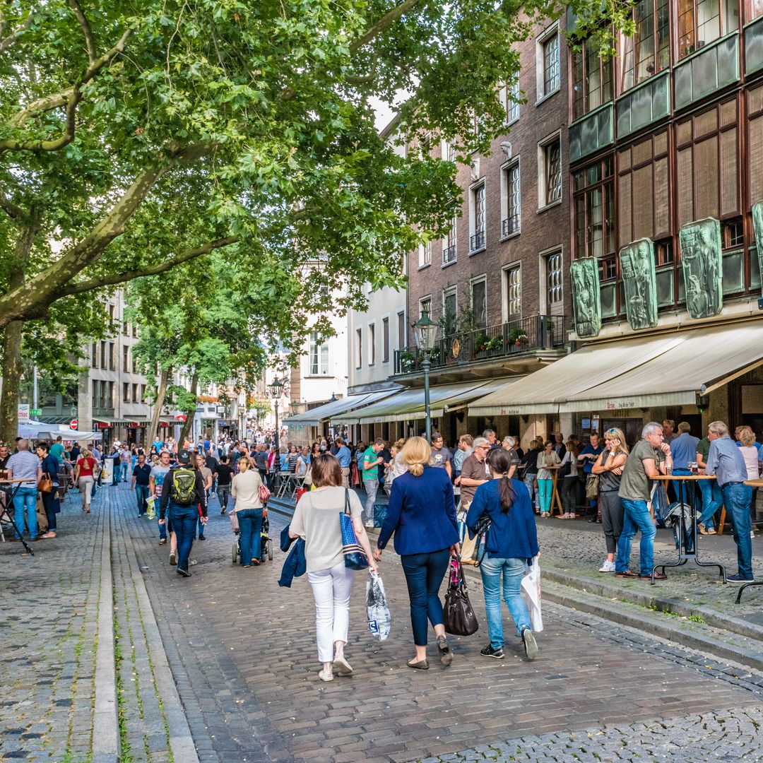 Dusseldorf, paseo por las calles del centro