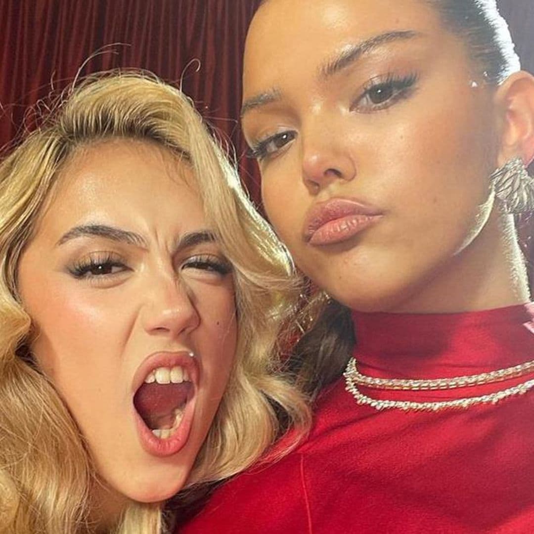Valentina Paloma y Tess Bu Cuarón, como las mejores cómplices en su primera vez juntas en los Oscar