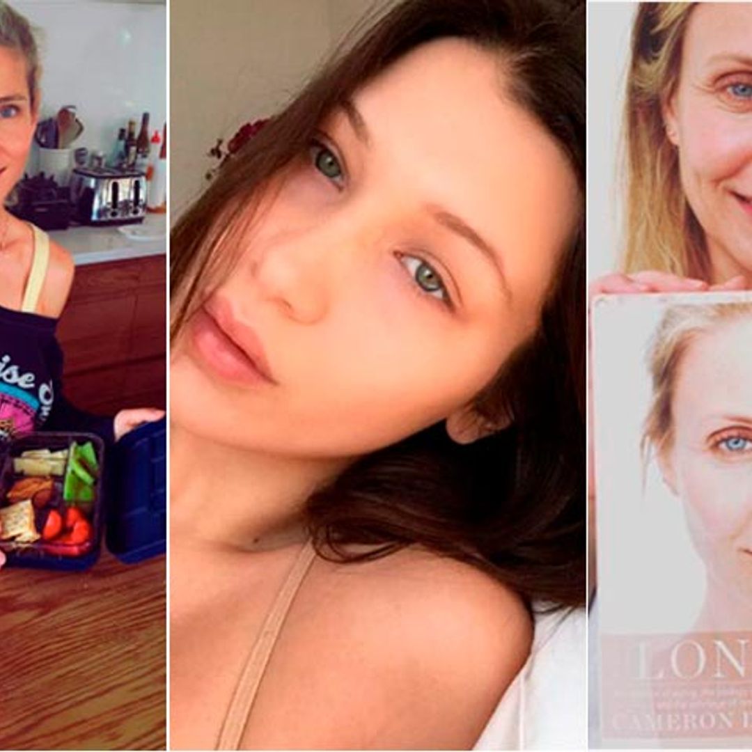 Famosas sin maquillaje: sus 'selfies' más virales en las redes sociales