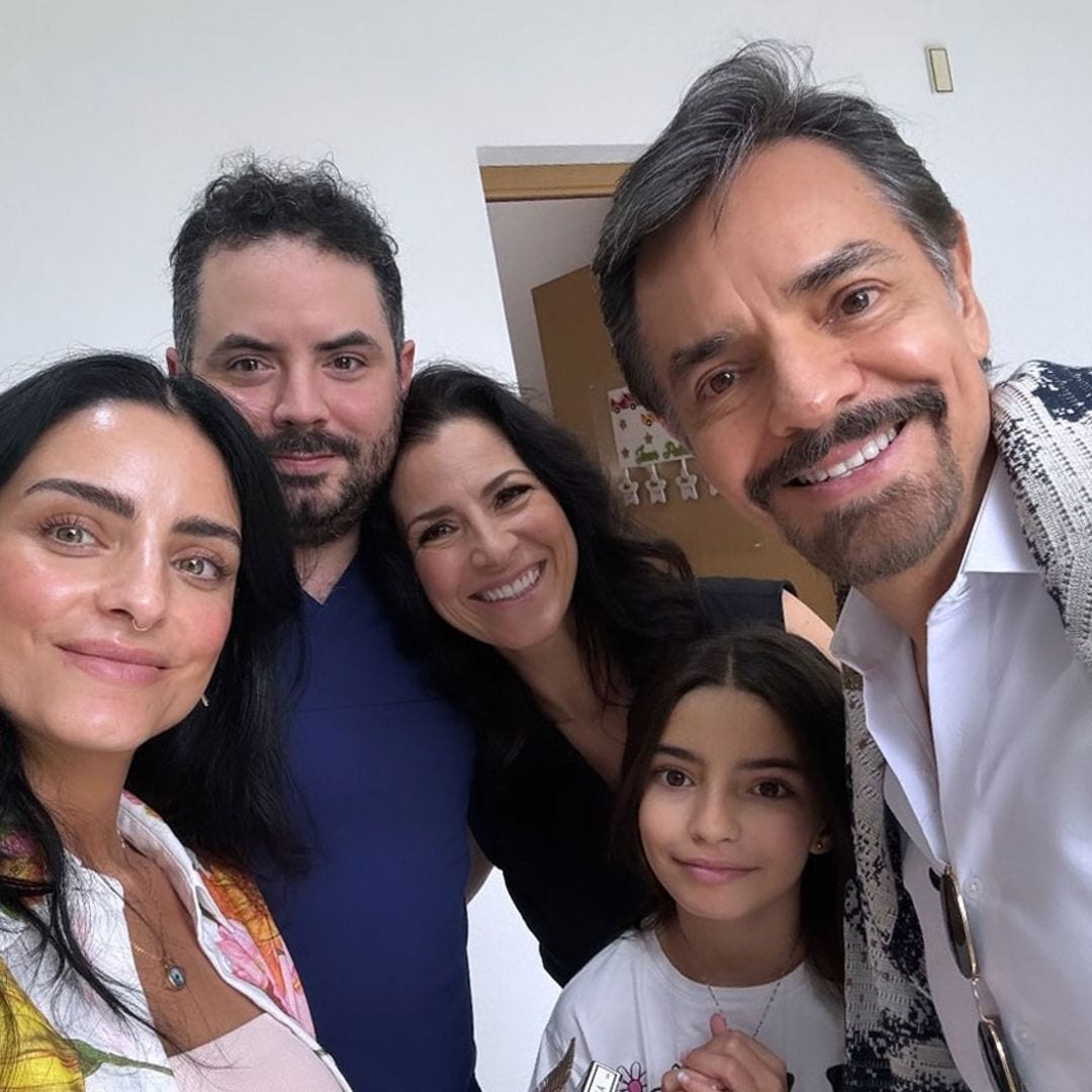 En familia, así recibieron los Derbez a la pequeña Tessa