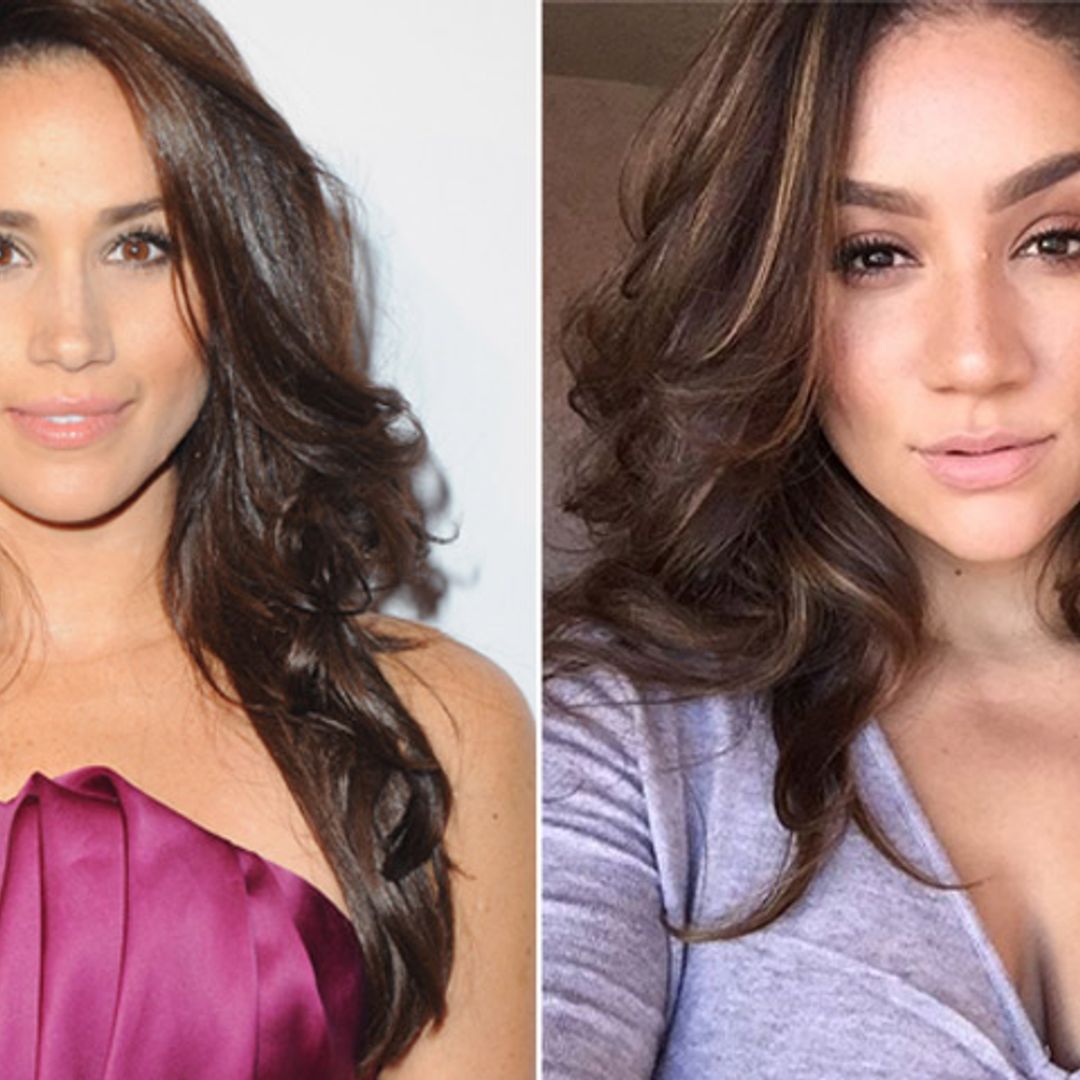 ¡Como dos gotas de agua! La última doble de Meghan Markle (y no es Begoña Villacís)