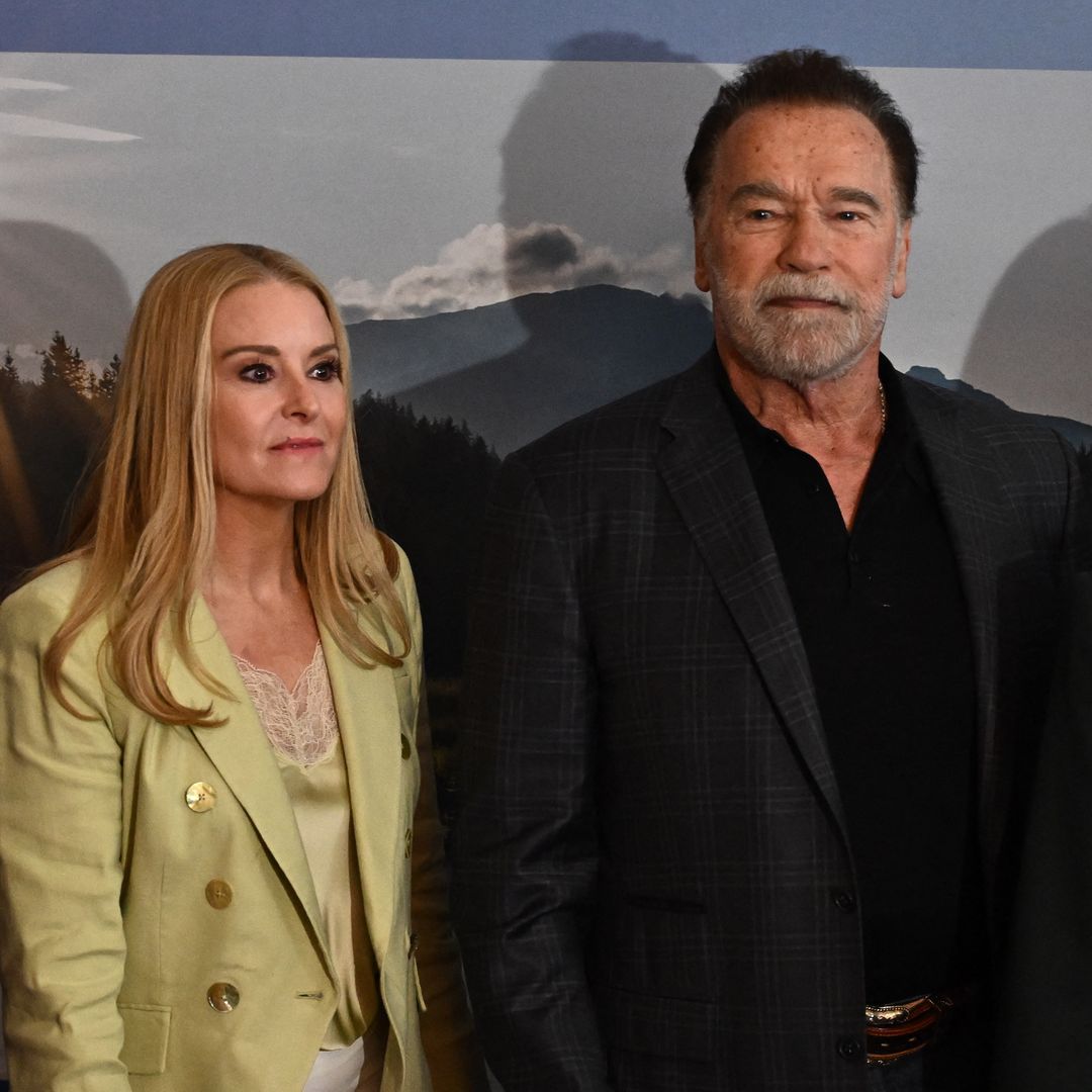 La inesperada reaparición de Arnold Schwarzenegger con su novia Heather Milligan, 27 años menor, en Viena