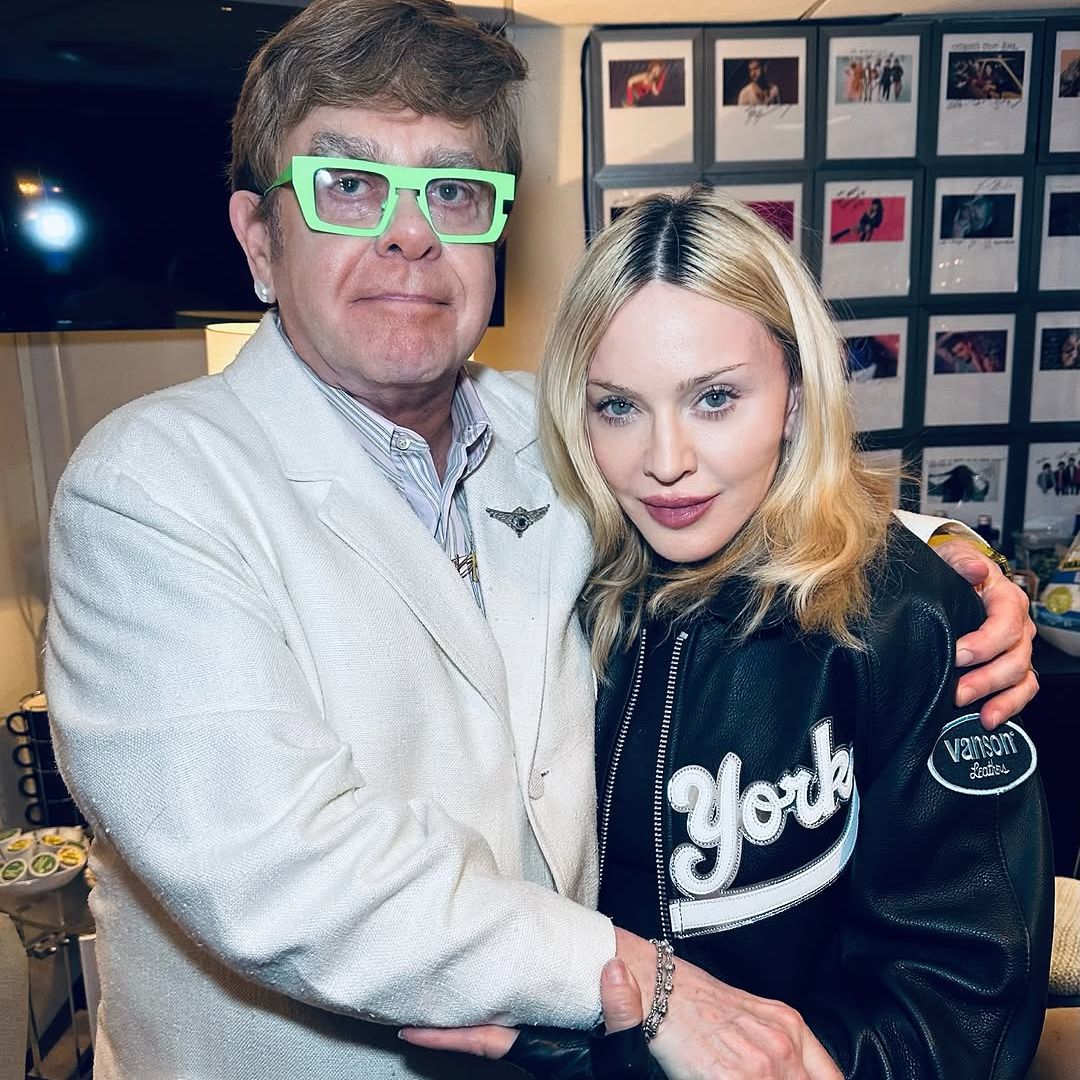 Madonna y Elton John firman la paz tras más de 20 años de enemistad