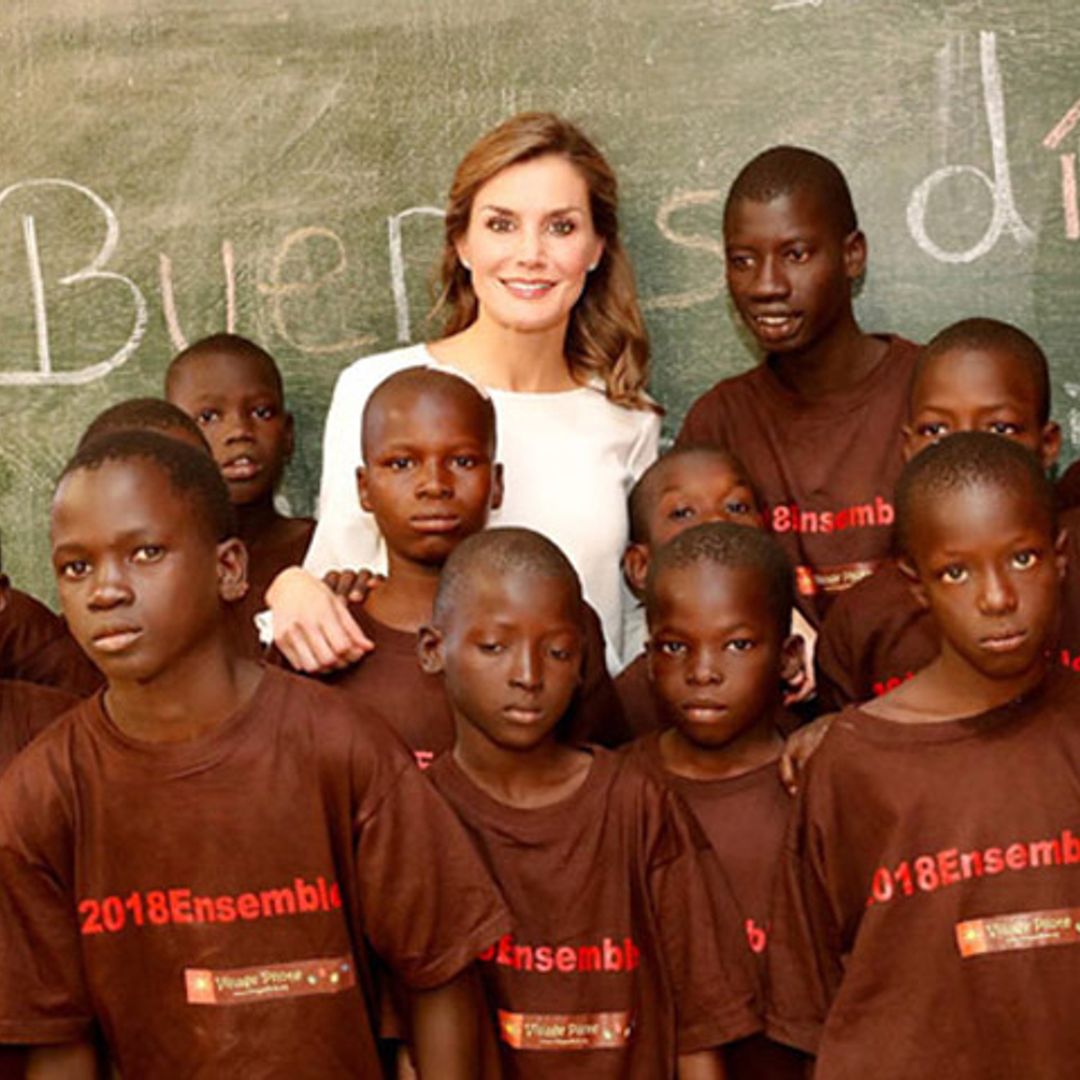 La reina Letizia pone fin a su viaje en Senegal: 'Mi labor es dar visibilidad a la cooperación'