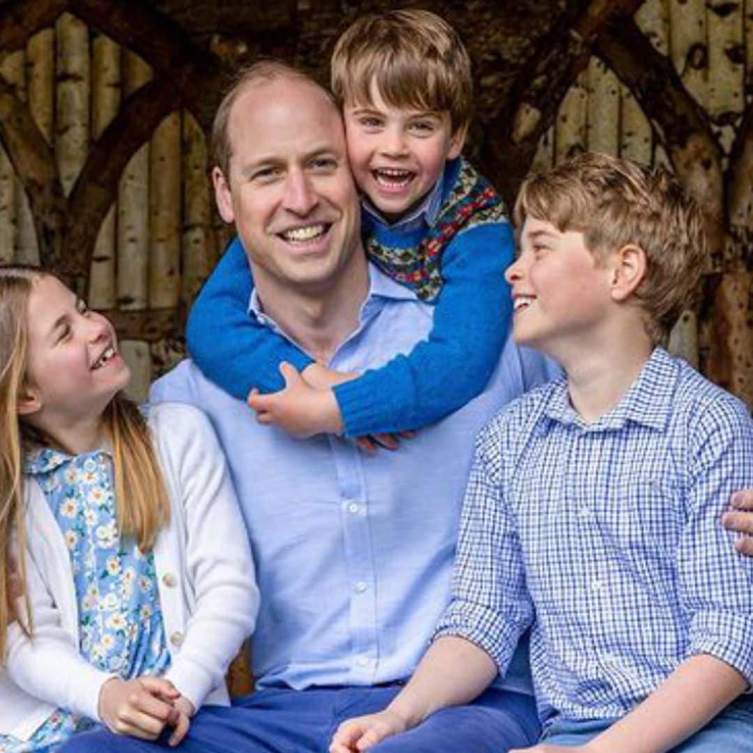 Las significativas fotografías con las que el príncipe de Gales y sus hijos festejan el Día del Padre en Inglaterra