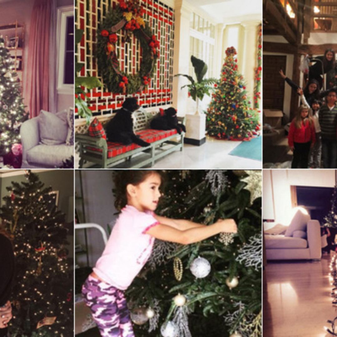 Estas 'celebrities' ya han puesto el árbol de Navidad... ¿y tú?