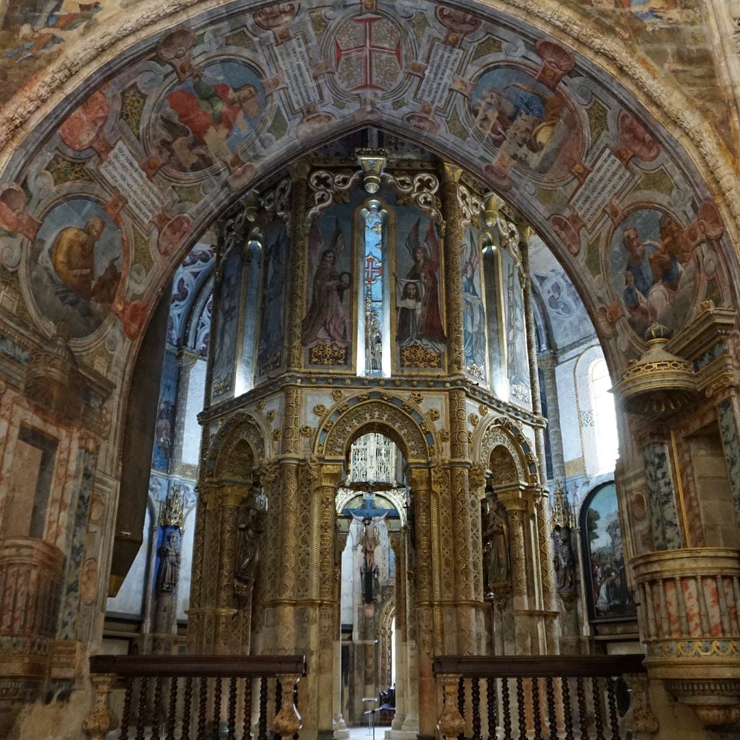 Charola del Castillo Templario y el Convento de Cristo, Tomar, Portugal, Patrimonio de la Humanidad