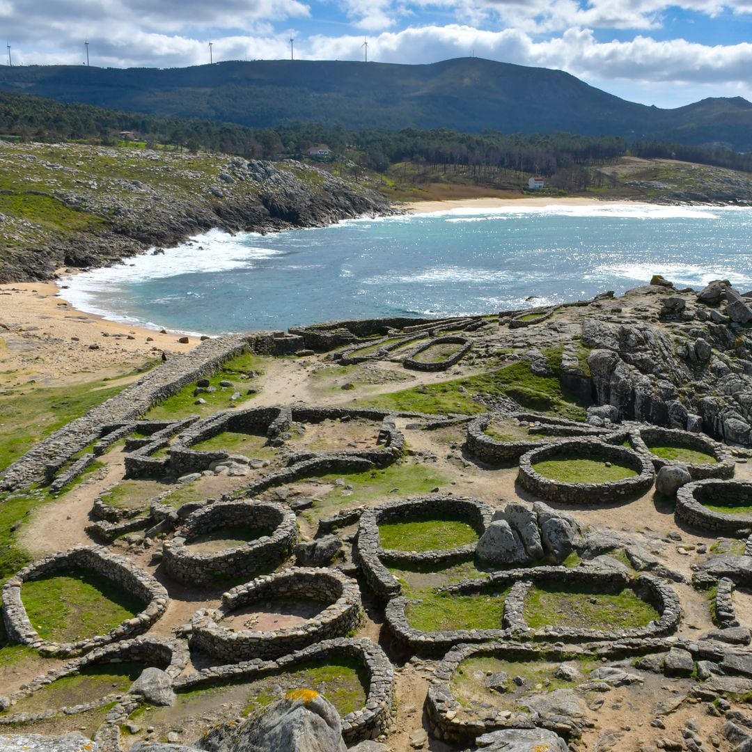 Playa del castro de Baroña, A Coruña, Galicia
