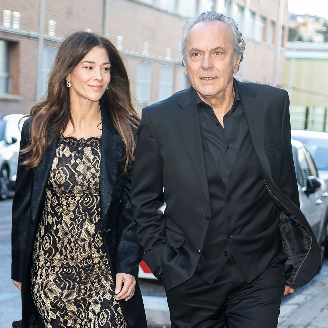 José Coronado e Irene López, felices y enamorados en la boda de Paco Arango y Begoña Aguilera