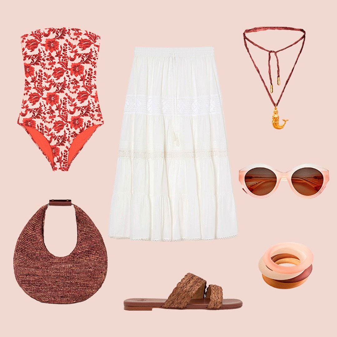 ​Una prenda, do​s looks: ​​este verano solo necesitas una falda ibicenca para vestir bien de día y de noche