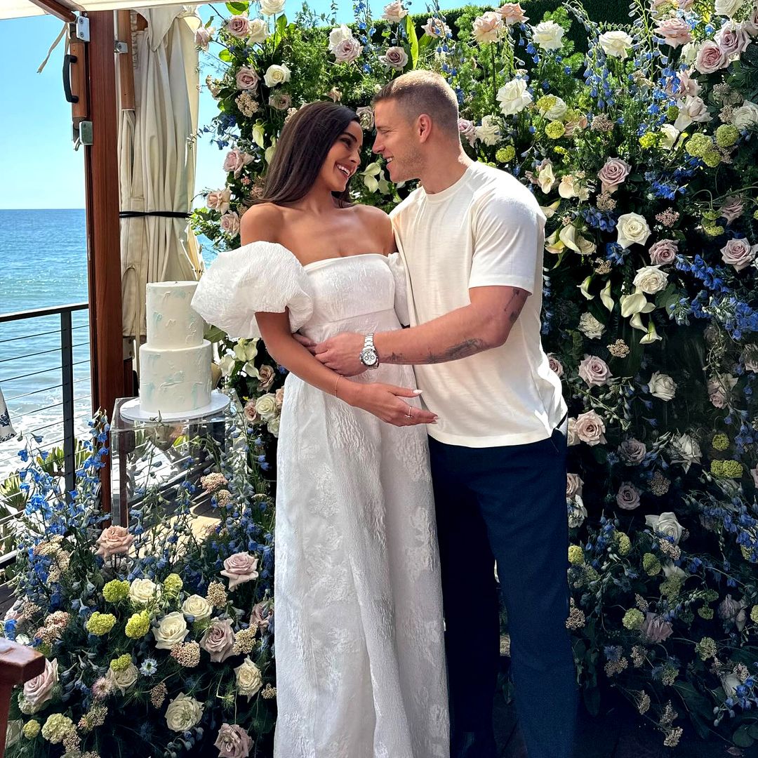 Olivia Culpo y Christian McCaffrey presentan a segundo hijo y desvelan el bonito nombre que han elegido