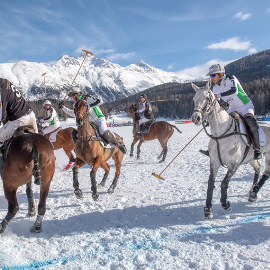 El torneo mundial de 'Snow Polo' vuelve a entusiasmar en el lago helado de Saint Moritz