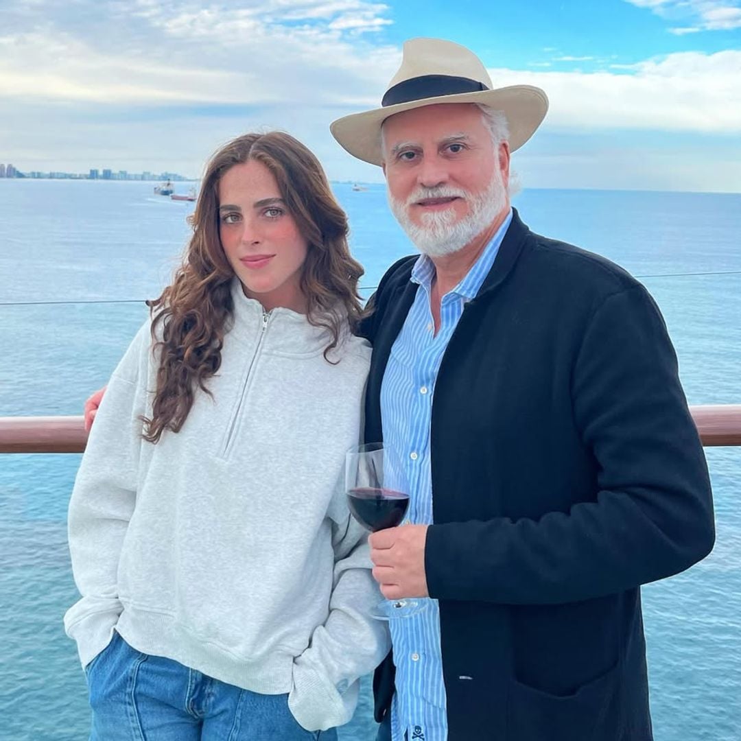 La mexicana Fátima Bosch conmueve las redes con el abrazo a su papá horas antes de Miss Universe 2025