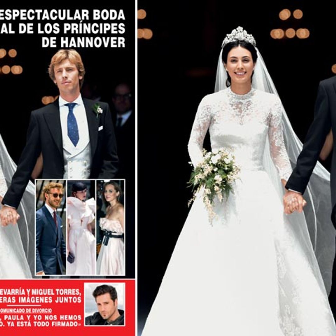 En ¡HOLA!, la espectacular boda real de los Príncipes de Hannover