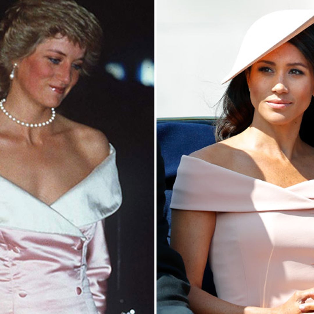 La Duquesa de Sussex rindió homenaje a Diana de Gales, y ¡casi nos lo perdemos!