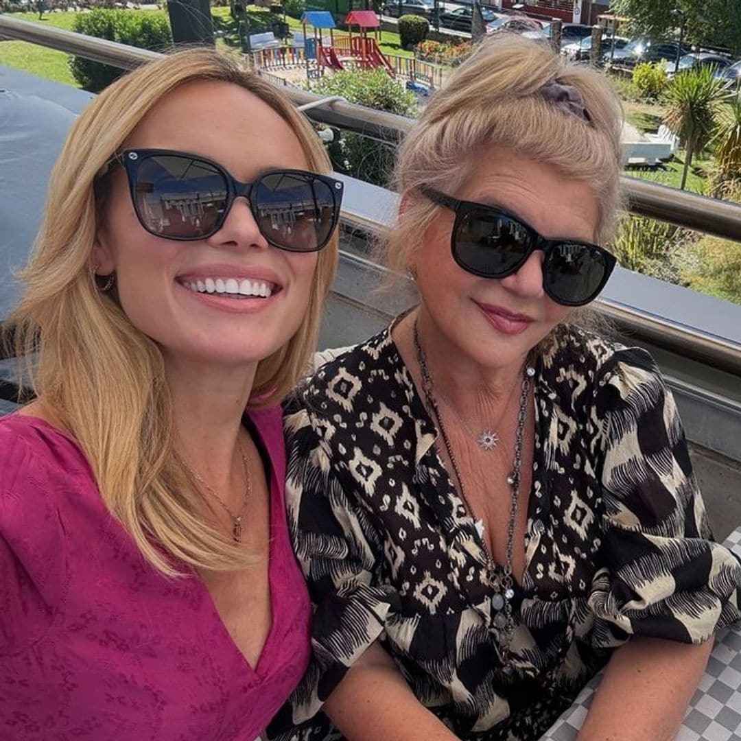 Patricia Conde con su madre Marisa
