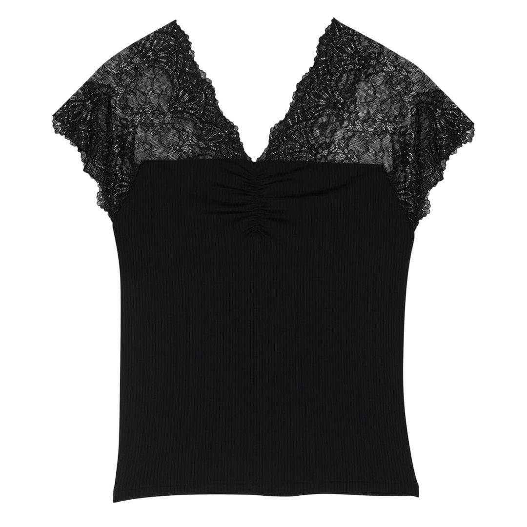 Top de punto (135 €), de Maje