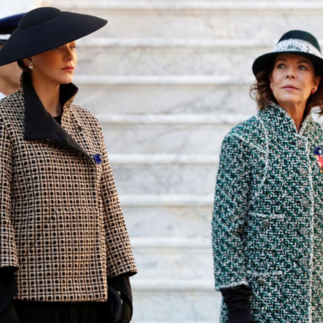 Carolina y Charlene, dos formas de entender la moda en el Día Nacional de Mónaco